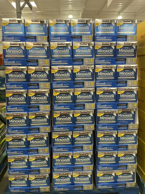 Kirkland Signature Minoxidil Foam – Factory Skids. Exp:2027/ Nov